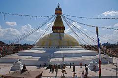 Kathmandu Boudhanath 09 Stupa From Tamang Gompa 